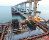 泉州湾跨海大桥主墩首节塔柱顺利浇筑