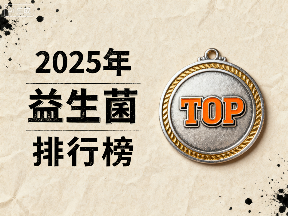 成人哪个牌子益生菌最好 2025年口碑实测TOP5盘点
